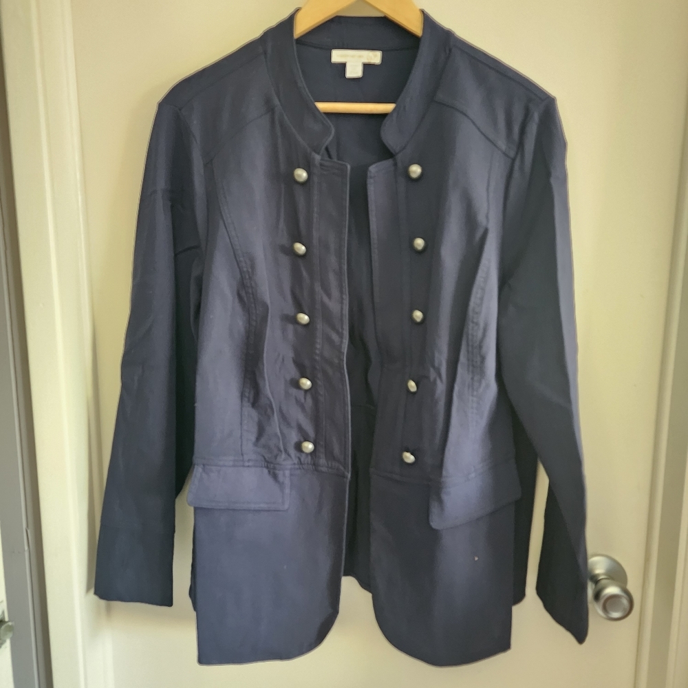 Military Inspired Jacket 2X